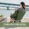 Chaise lunaire NATUREHIKE : légère, durable et portable pour plus de confort